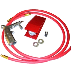 Foot Pedal And Gun Kit For blast Cabinet
